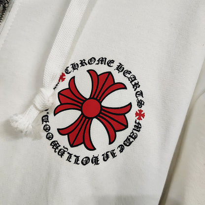 Chrome Hearts Zip Up Hoodie K5002