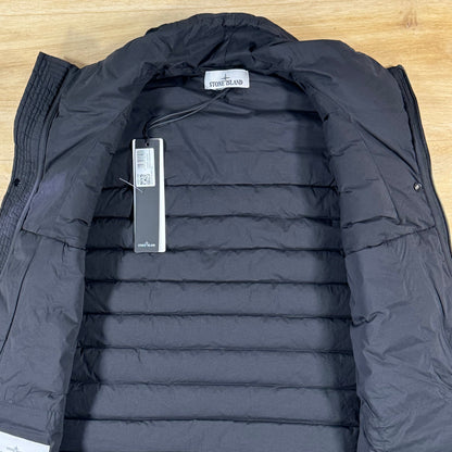 Stone Island Seamless Tunnel Nylon Down-TC Vest in Black