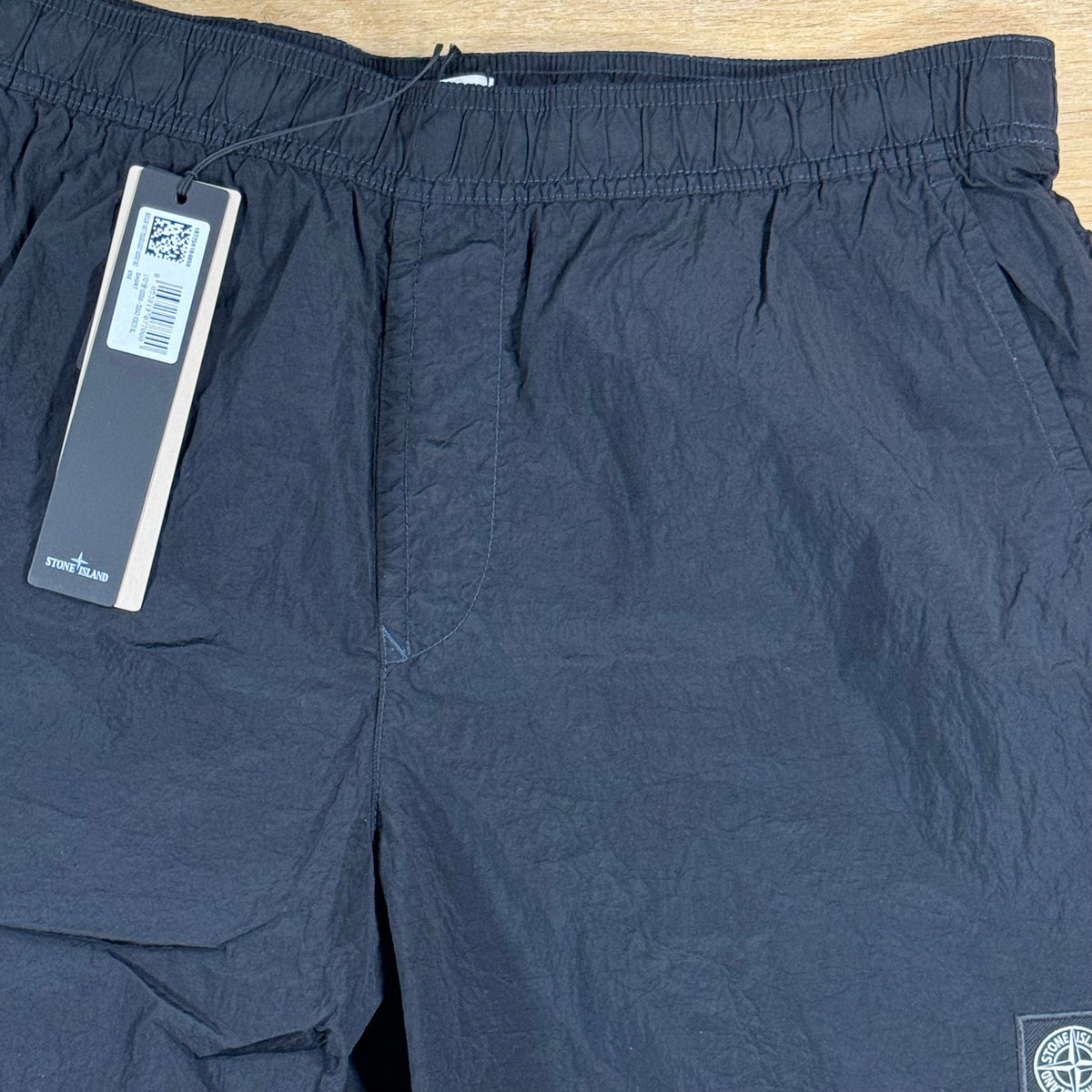 Stone Island Nylon Metal Mid-Length Swim Shorts in Navy