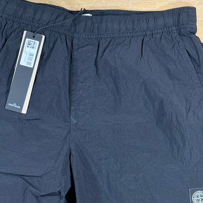 Stone Island Nylon Metal Mid-Length Swim Shorts in Navy