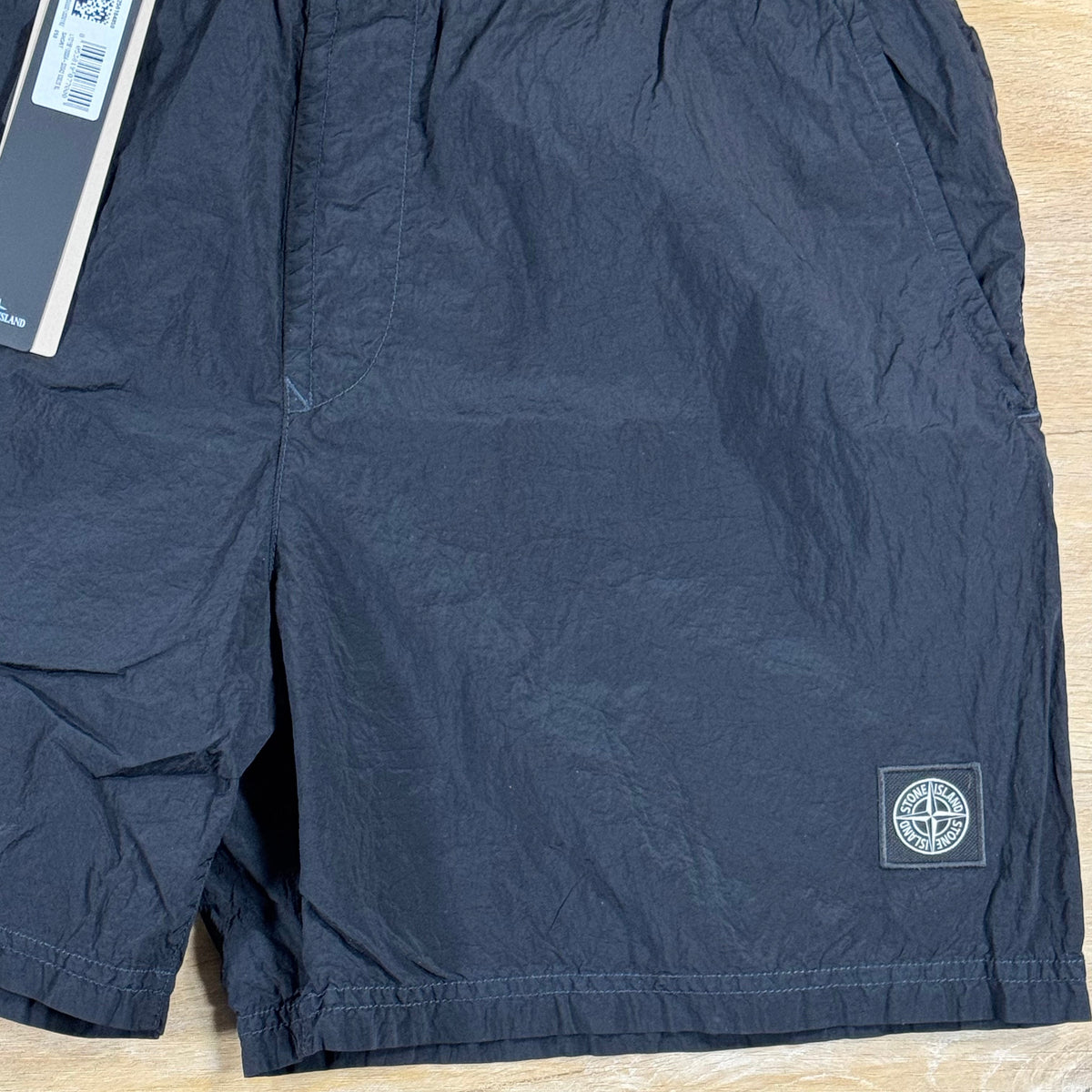 Stone Island Nylon Metal Mid-Length Swim Shorts in Navy