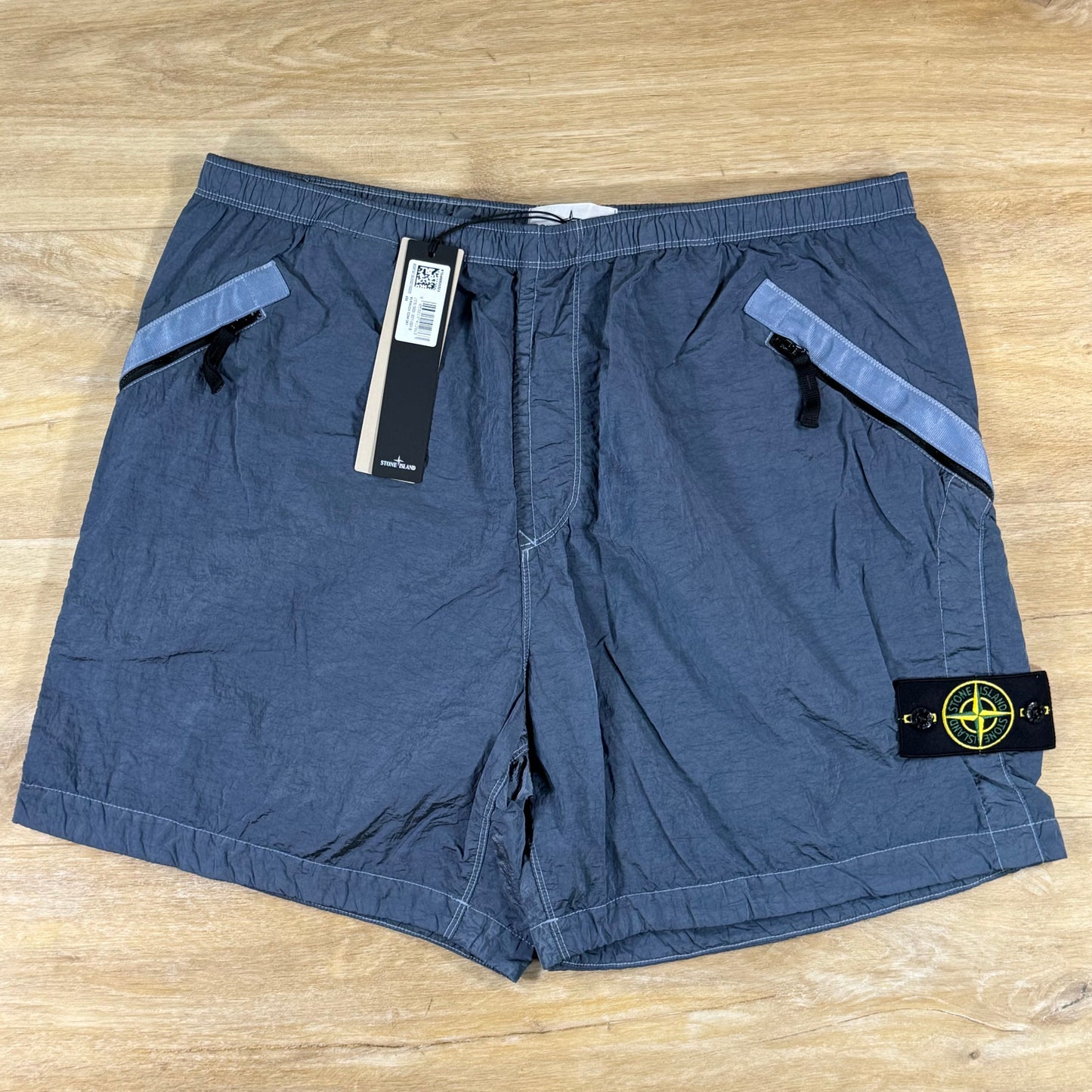 Stone Island Nylon Metal Shorts in Avio Blue