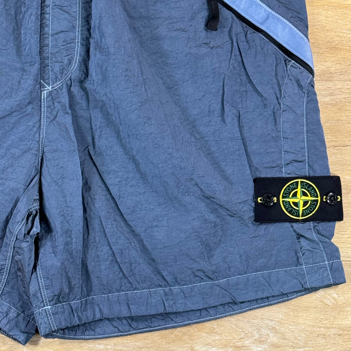 Stone Island Nylon Metal Shorts in Avio Blue