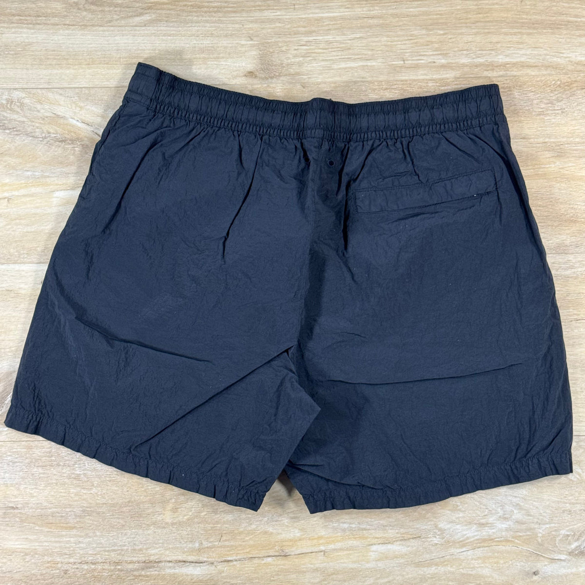 Stone Island Nylon Metal Mid-Length Swim Shorts in Black