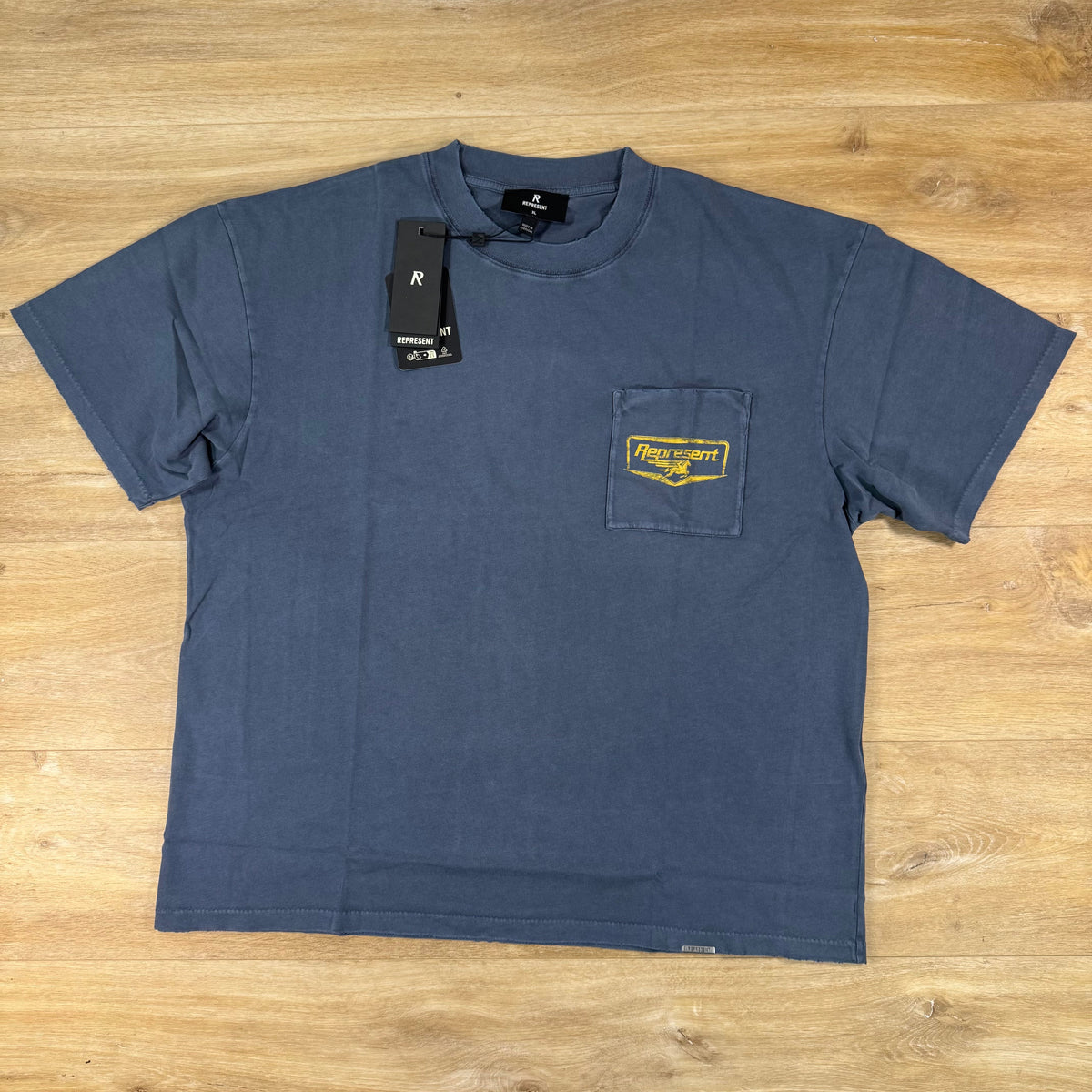 Represent Nothing Faster T-Shirt in Indigo