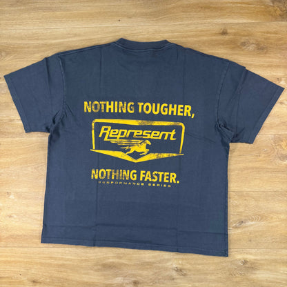Represent Nothing Faster T-Shirt in Indigo