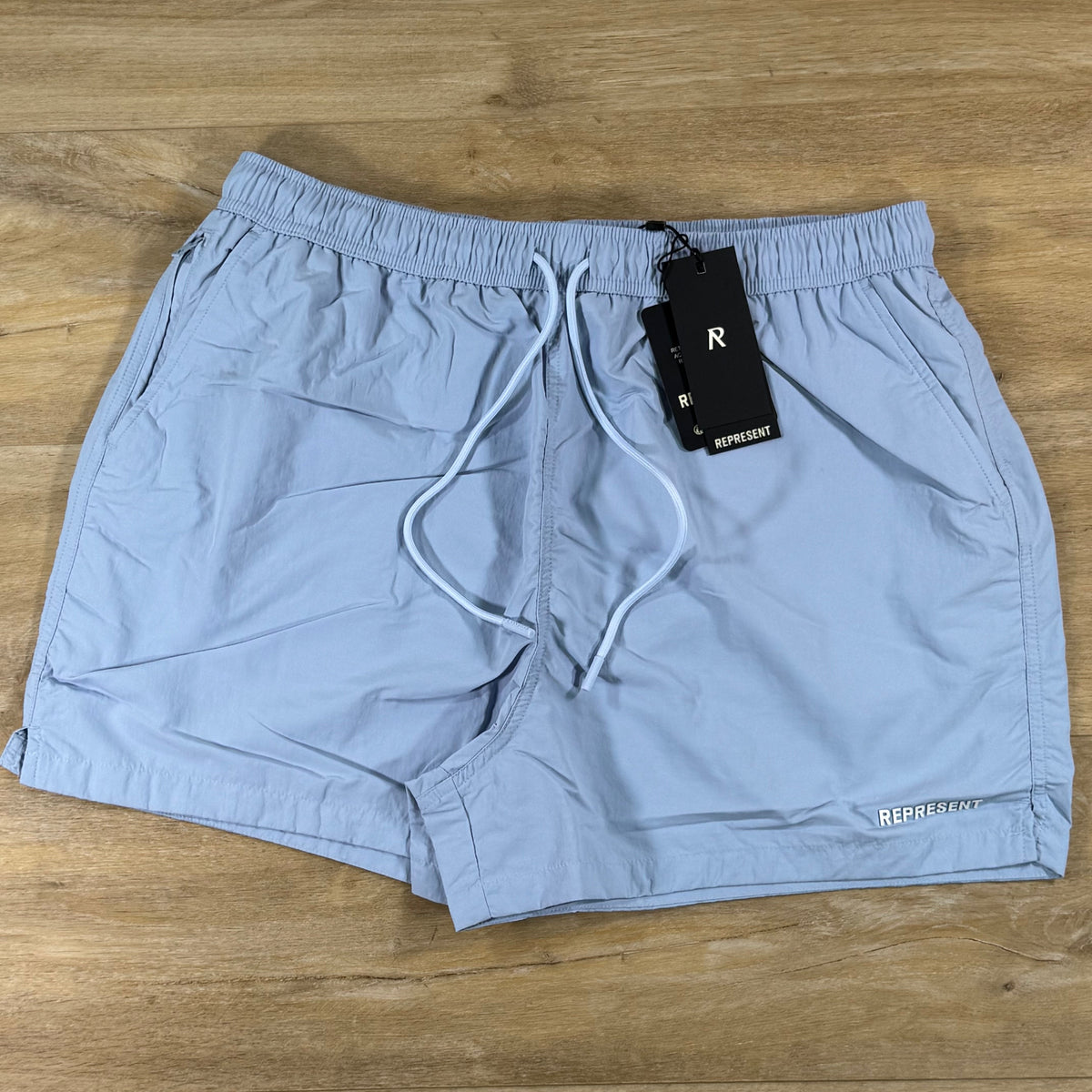 Represent Swim Short in Light Blue