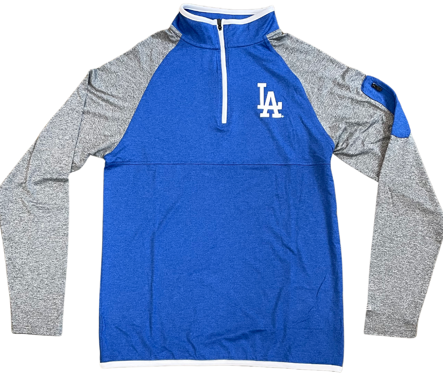 New Era Men's Los Angeles Dodgers Quarter-Zip Training Hoodie