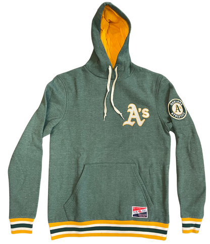 New Era Men's Oakland Athletics Est 1968 Throwback Hoodie