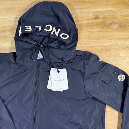 Moncler Sassiere Hooded Jacket in Navy Blue