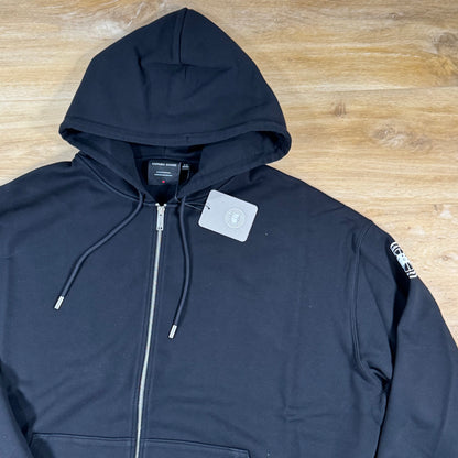 Canada Goose Rove Full-Zip Graphic Hoodie in Black
