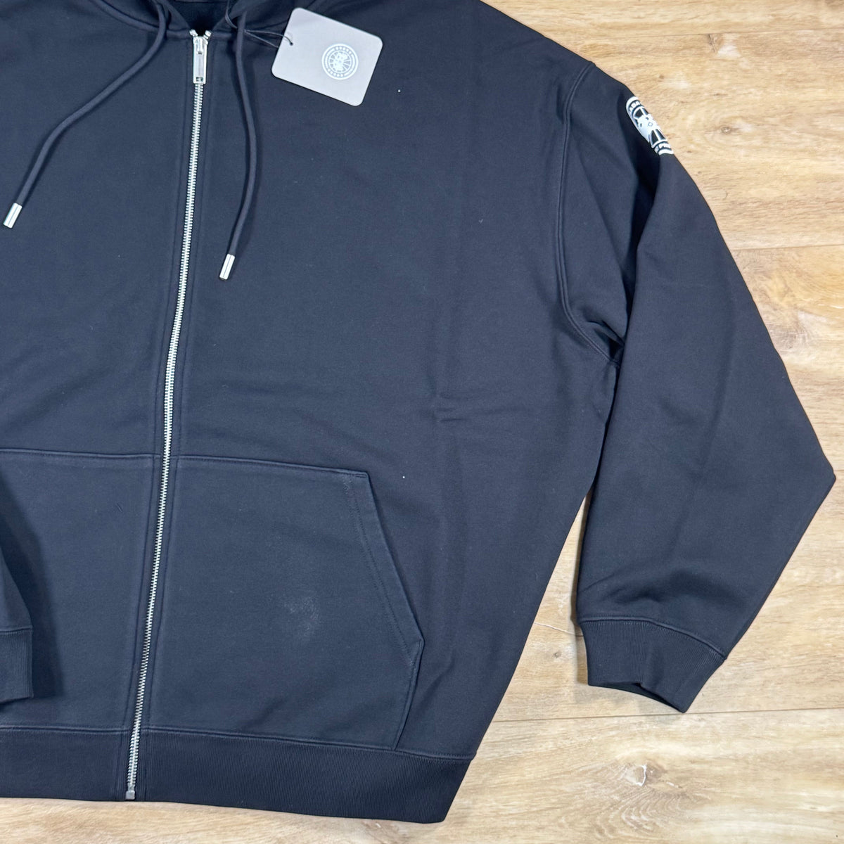 Canada Goose Rove Full-Zip Graphic Hoodie in Black