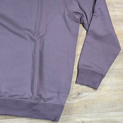 Stone Island Crewneck Fleece Sweatshirt in Purple Grey