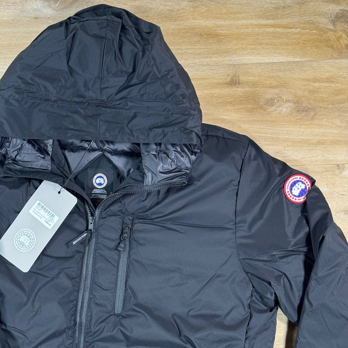 Canada Goose Lodge Hoodie in Black