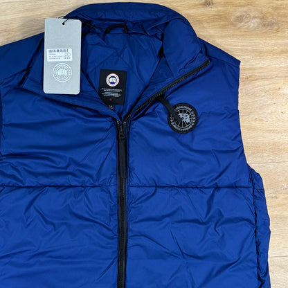 Canada Goose Lodge Vest Black Disc in Oxford Navy