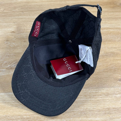 Gucci GG Ripstop Baseball Hat in Black