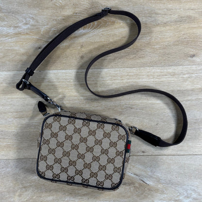 Gucci Mini GG Canvas Bag in Beige