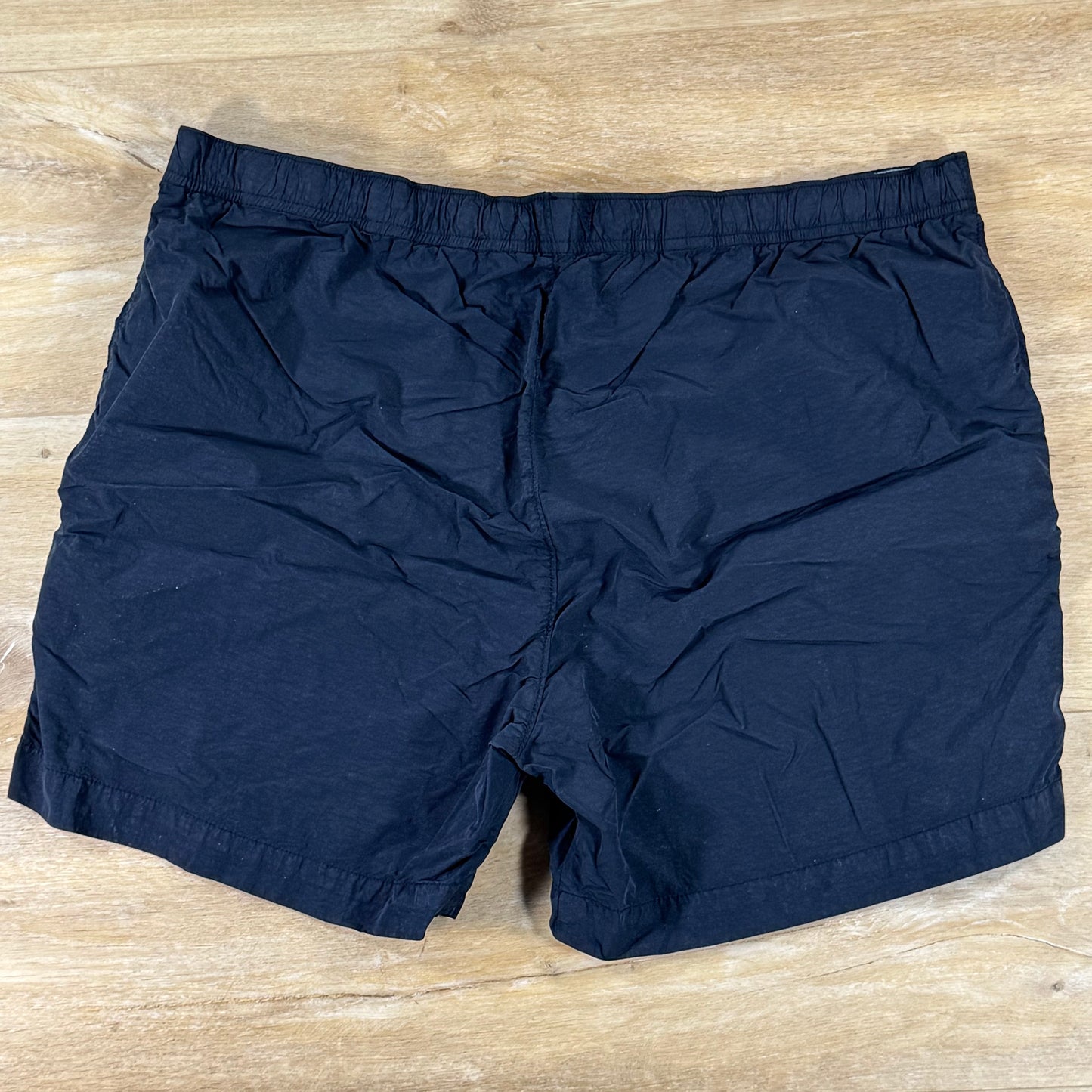 C.P. Company Flatt Nylon Lens Swim Shorts in Navy