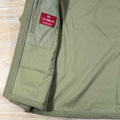C.P. Company Shell-R Goggle Jacket in Dried Herb - Green