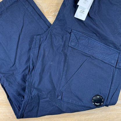 C.P. Company Micro-Reps Boxy Lens Pants in Midnight Navy