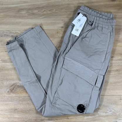 C.P. Company Micro-Reps Boxy Lens Pants in Dove
