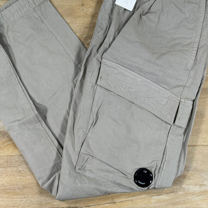 C.P. Company Micro-Reps Boxy Lens Pants in Dove