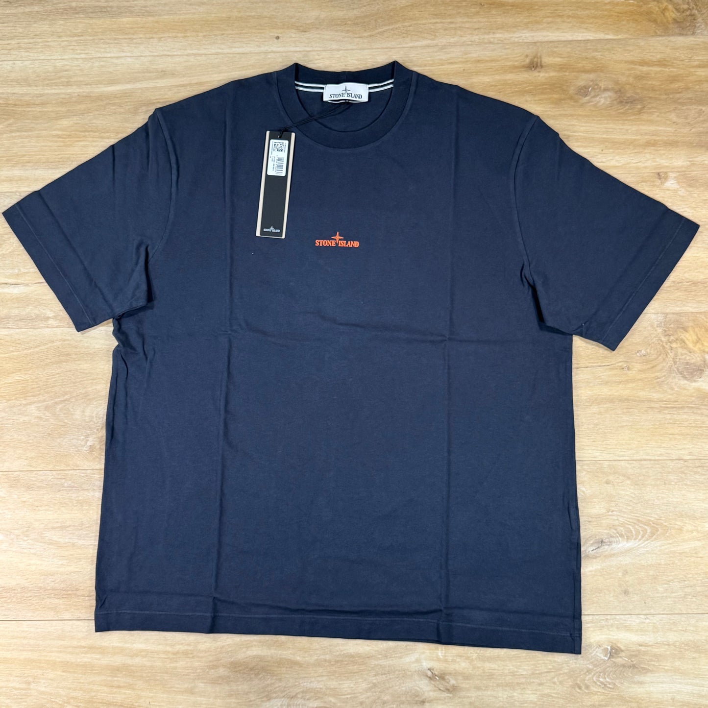 Stone Island 'Desert' Print T-Shirt in Navy