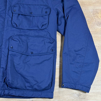 C.P. Company T-Flatt Padded Goggle Jacket in Peacoat - Blue