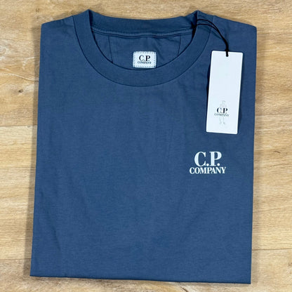 C.P. Company 30/1 Jersey British Sailor T-Shirt in Orion Blue