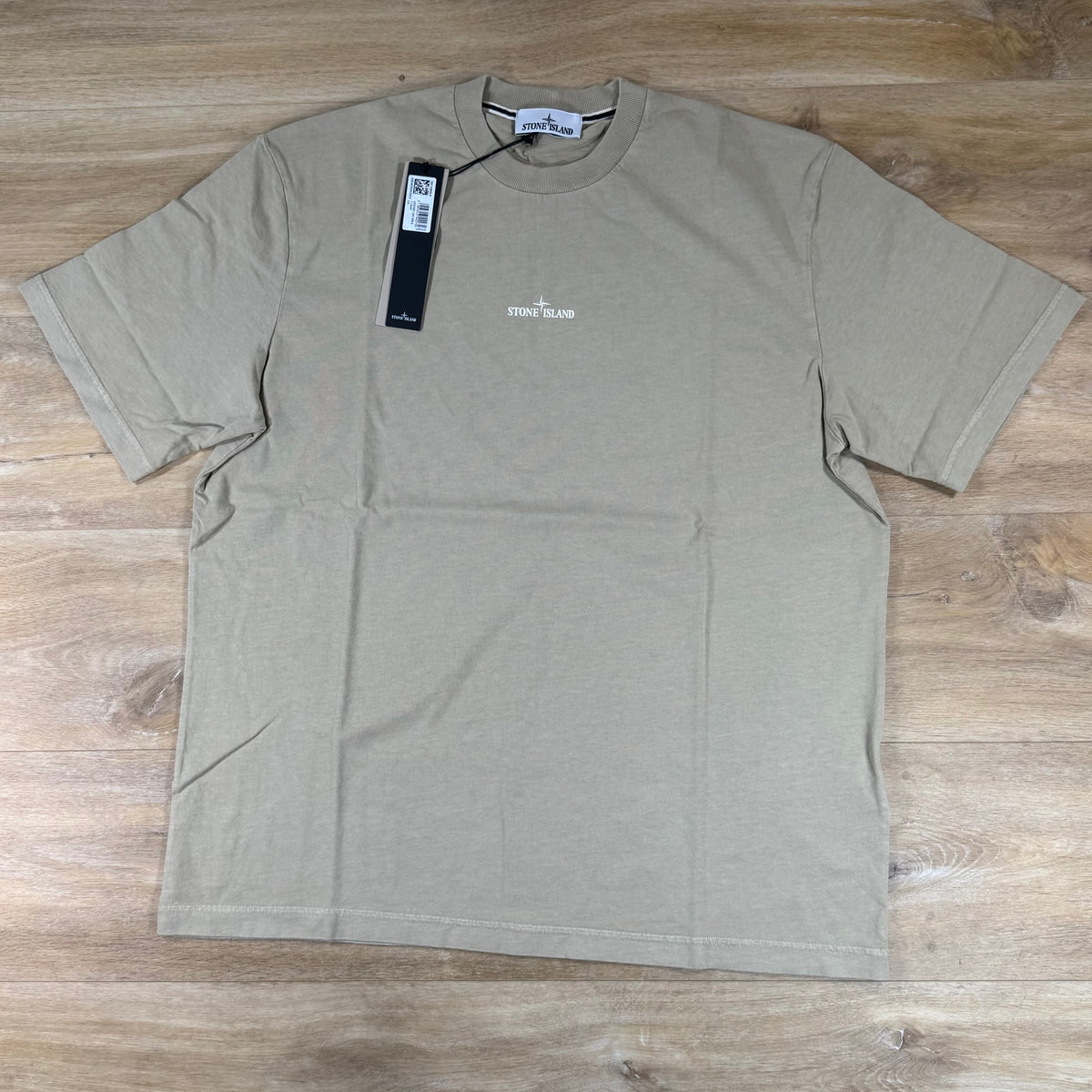 Stone Island 'Industrial' Print T-Shirt in Desert
