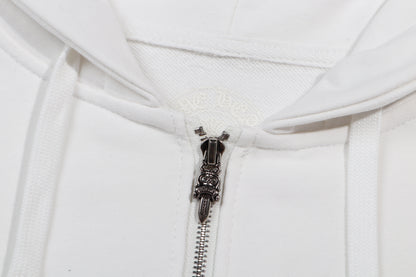 Chrome Hearts Zip Up Hoodie K5013