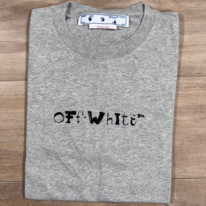 Off-White Faces T-Shirt in Grey