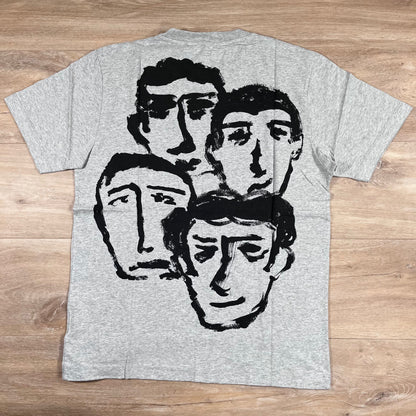 Off-White Faces T-Shirt in Grey
