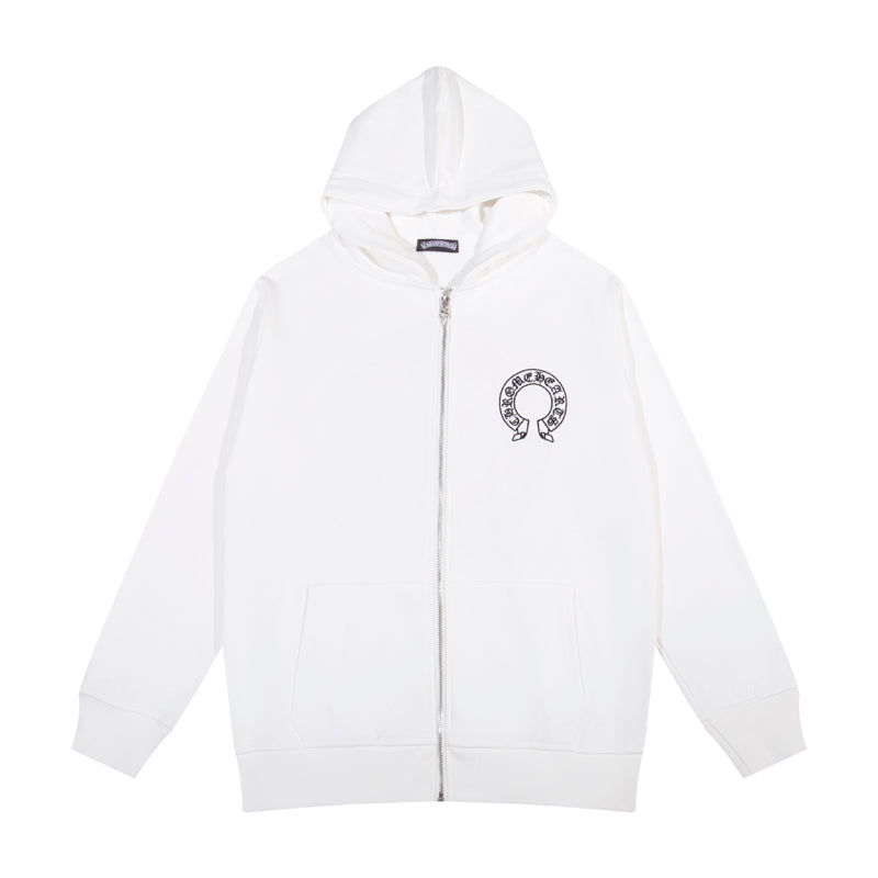 Chrome Hearts Zip Up Hoodie K5020
