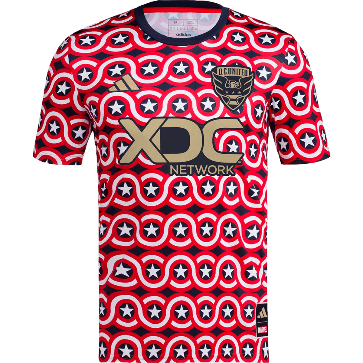 Adidas DC United Captain America Pre-Match Jersey
