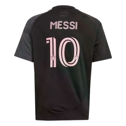 Adidas Youth Inter Miami CF "Messi" Away Stadium Jersey 25/26