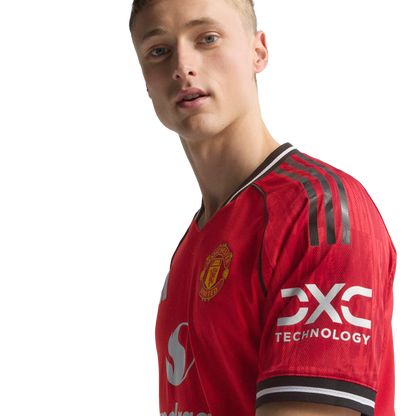 Adidas Manchester United 25/26 Authentic Home Jersey