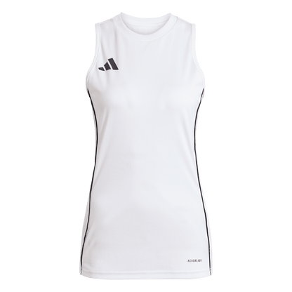 adidas Women's Tiro 25 Competition Sleeveless Jersey - White