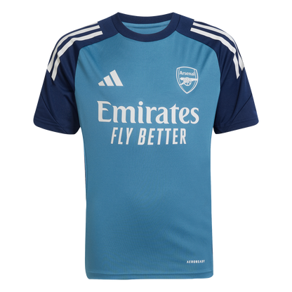 Adidas Youth Arsenal Training Jersey - Blanch Blue