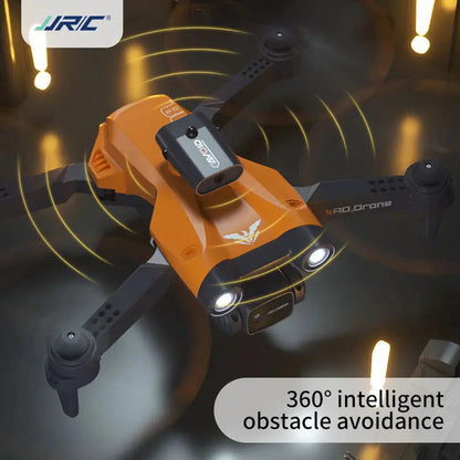 JJRC H106 RC Drone 4-Side Obstacle Avoidance WiFi FPV 8K Dual HD Camera GPS Altitude Hold Foldable Quadcopter RTF