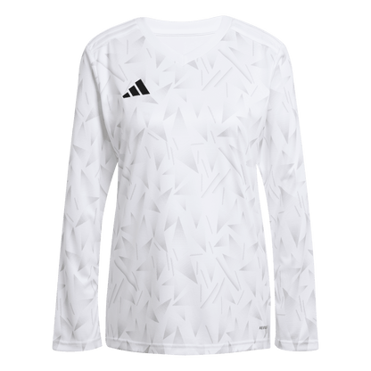 adidas Women's Team Icon 25 Long Sleeve Jersey - White