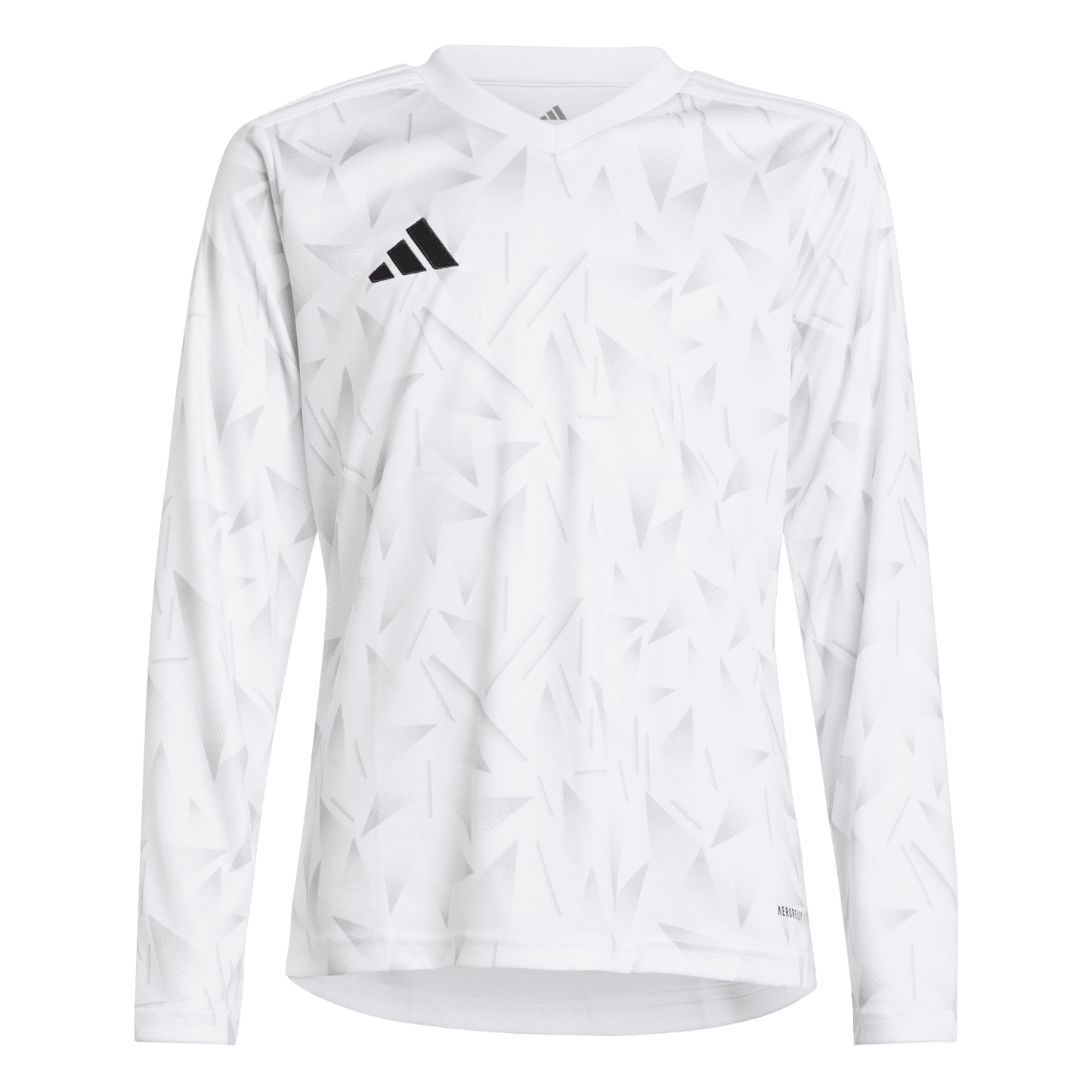 adidas Youth Team Icon 25 Long Sleeve Jersey - White