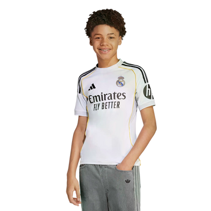 Adidas Real Madrid 25/26 Youth Home Jersey