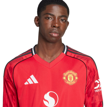 Adidas Manchester United 25/26 Long Sleeve Home Jersey
