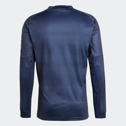 Adidas Real Madrid Long Sleeve Away Stadium Jersey 25/26