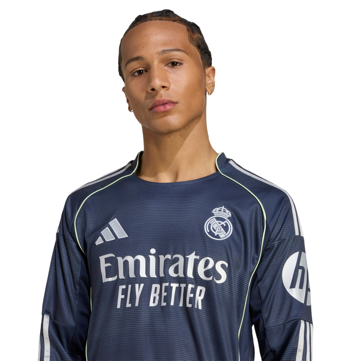 Adidas Real Madrid 25/26 Long Sleeve Away Jersey