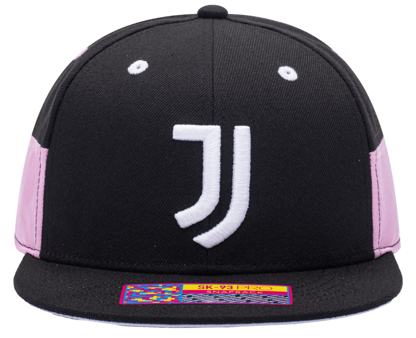 FI COLLECTION JUVENTUS TRUITT SNAPBACK HAT-BLACK/PINK
