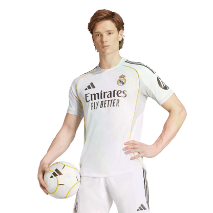 Adidas Real Madrid 25/26 Authentic Home Jersey