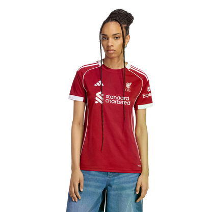 Adidas Liverpool 25/26 Womens Home Jersey