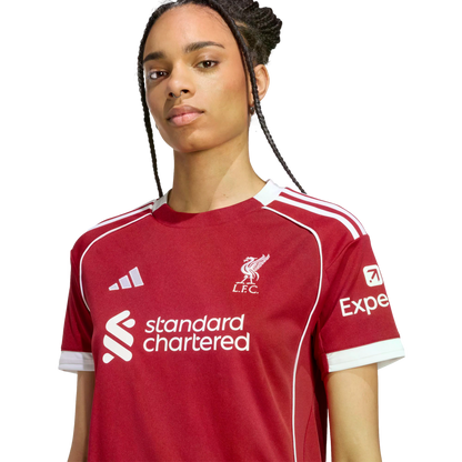 Adidas Liverpool 25/26 Womens Home Jersey